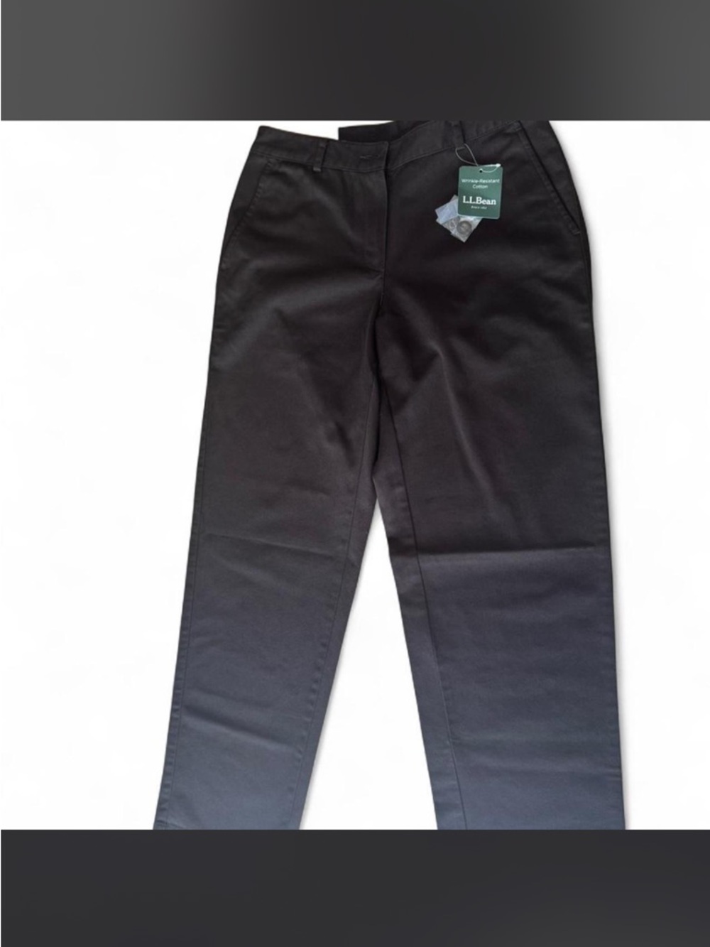 NWT L.L. Bean Women’s Brown Trousers Pants - Straight Fit